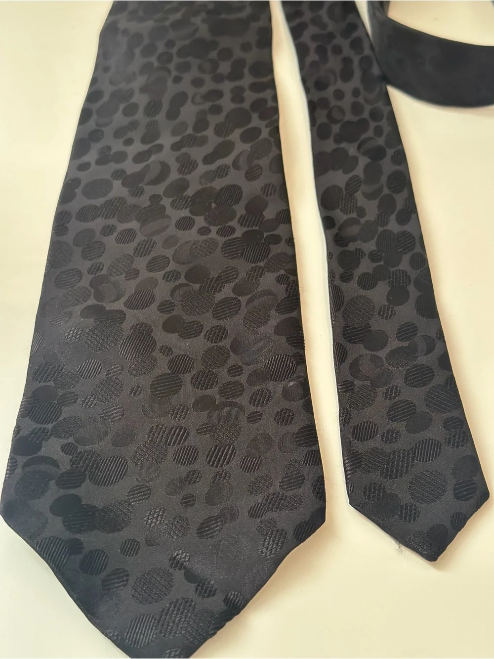 Stefano Ricci for Take 6 Black Silk Jacquard Tie Made in Italy 4